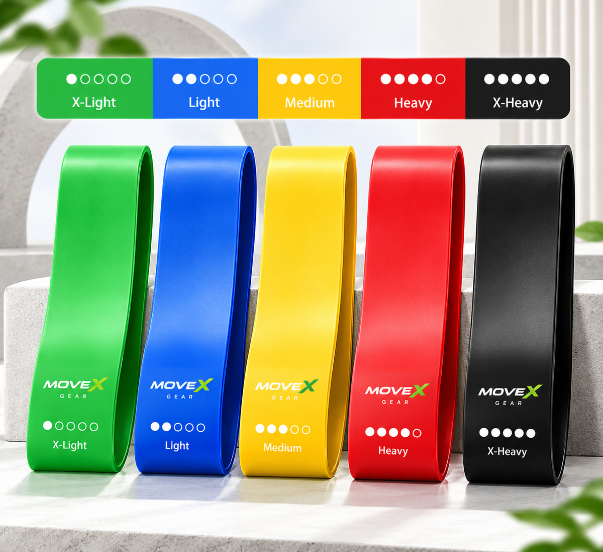 Movex™ Bandes de Résistance Fitness